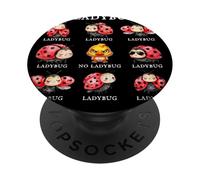 Comment identifier Une Coccinelle. Drôle Nature Extérieur PopSockets PopGrip Adhésif