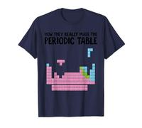 Comment ils ont vraiment créé le tableau périodique T-Shirt