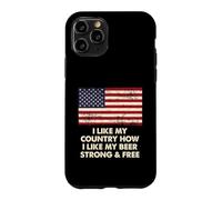 Comment J'aime ma bière Forte et Gratuite Le 4 Juillet Coque pour iPhone 11 Pro