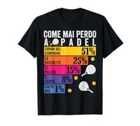 Comment Jamais Perdre À Padel Tricot Drôle Cadeau Padelisti T-Shirt