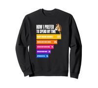 Comment Je préfère Passer Mon Temps Hobby Horsing Sweatshirt