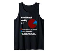 Comment Je répare des Trucs Qui travaillent dans la Technologie soutient Geek Nerd Job Débardeur