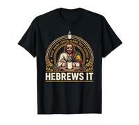 Comment Jésus Fait-il Son café ? Hébreux, C'est ça ! Jésus drôle LOL T-Shirt Graphique avec Valeur