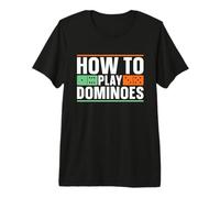 Comment Jouer aux Dominos Domino Game Lover Game Lover Tile Dominoes T-Shirt Haut de Gamme