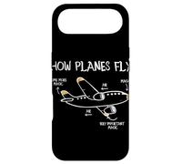 Comment Les Avions volent Avion vol Aviation Pilote Diagramme Coque pour iPhone Air