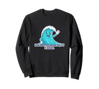 Comment l'océan Dit Bonjour, il Fait des Vagues, Un Joli Papa, Blague, Jeu de Mots drôle Sweatshirt