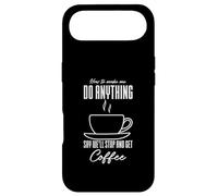 Comment me Faire Faire n'importe Quoi dire Que Nous Allons arrêter et Prendre Un café Coque pour iPhone Air