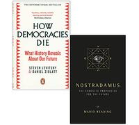 Comment meurent les démocraties par Steven Levitsky, Daniel Ziblatt et Nostradamus complètent les prophéties pour l'avenir par Mario lisant un ensemble de 2 livres