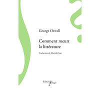 Comment Meurt La Littérature