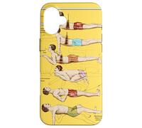 Comment Nager Les nageurs français Antiques Coque pour iPhone 16 Plus