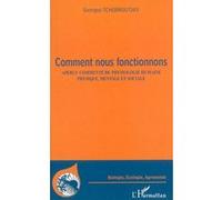 Comment nous fonctionnons Georges Tchobroutsky (Auteur)