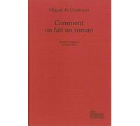 Comment on fait un roman