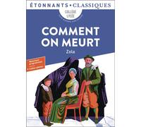 Émile Zola – Comment on meurt – Flammarion