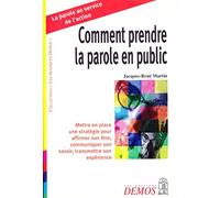 Comment prendre la parole en public