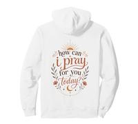 Comment Puis-Je Prier pour Vous Aujourd'hui : Boho Christian Faith Sun Sweat à Capuche