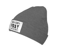 Comment Puis-Je Prier pour Vous Aujourd'hui Bonnet Hiver Classique Bonnet Homme Doux Chapeau pour Cyclisme Shopping Extérieur