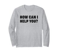 Comment Puis-Je Vous Aider avec la Police Noire Manche Longue