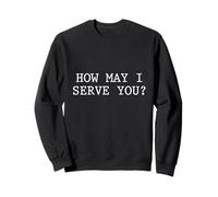 Comment Puis-Je Vous Servir ? Tee-Shirt | BDSM Submissive Sub Slave Sweatshirt