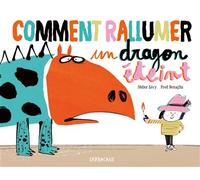 Comment rallumer un dragon éteint Edition 2021 - Didier Lévy - Sarbacane - cartonné - Album jeunesse dès 3 ans