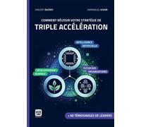 Comment réussir votre stratégie de triple accélération Intelligence artificielle, Développement durable, Futur des organisations - Vincent Ducrey - Hub Institute - broché - Guide