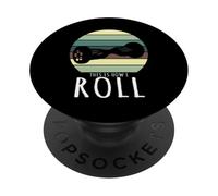 Comment Rouler Le Design rétro Hoverboard PopSockets PopGrip Adhésif