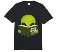 Comment survivre à la Terre : drôles d'extraterrestres, Amoureux et Enfants sarcastiques Comfort Colors Adult Heavyweight T-Shirt