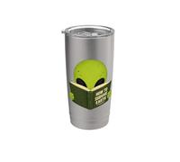 Comment survivre à la Terre : drôles d'extraterrestres, amoureux et enfants sarcastiques Gobelet isotherme en acier inoxydable double paroi