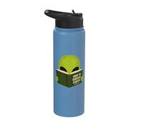 Comment survivre à la Terre : drôles d'extraterrestres, amoureux et enfants sarcastiques Stainless Steel Insulated Water Bottle