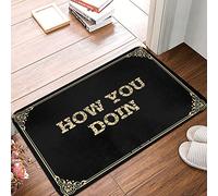 Comment Vas Tu Tapis De Bain Durable Tapis De Douche Doux Paillasson D'Entree pour Salon Extérieur Porte 40X60Cm