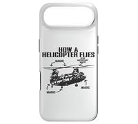 Comment Vole Un hélicoptère Magic Funny Chinook Helicopter Pilote Coque pour iPhone Air