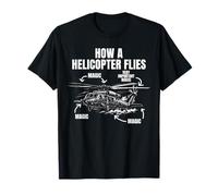 Comment Vole Un hélicoptère : Pilote d'hélicoptère Magique et drôle T-Shirt