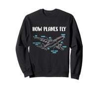 Comment volent Les Avions - Ingénieur aéronautique en génie aéronautique Sweatshirt