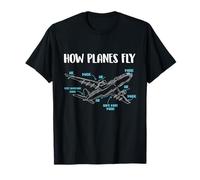 Comment volent Les Avions - Ingénieur aéronautique en génie aéronautique T-Shirt