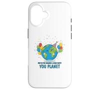 Comment Vous organisez Une fête Spatiale You Planet Funny Dad Joke Pun Coque pour iPhone 16