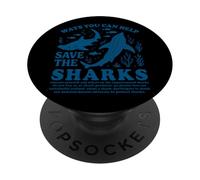 Comment Vous Pouvez Aider à sauver Les Requins PopSockets PopGrip Adhésif