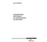 Commentaire Des Essais Et Conférences De Bergson