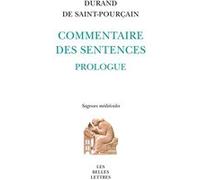 Commentaire des Sentences Durand de Saint-Pourçain (Auteur), David Piché (Introduction), David Piché (Traduction)