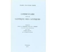 Commentaire du cantique des cantiques
