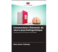 Commentaire Éléments de neuro-psycholinguistique