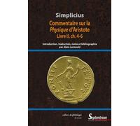Commentaire Sur La Physique D'aristote - Livre Ii, Ch - 4-6