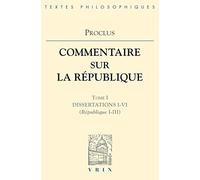 Commentaire sur la République, tome 1, livres 1 à 3