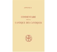 Commentaire sur le cantique des cantiques tome 2 Livres 4 à 8, Edition bilingue français-latin - Apponius - Cerf - broché - Etude