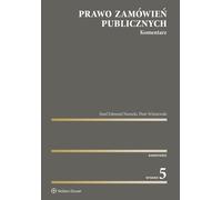 Commentaire sur le droit des marchés publics Piotr Wiœniewski, Józef Edmund Nowicki (Buch auf Polnisch)