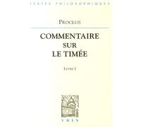 Commentaire Sur Le Timée - Tome 1 Livre 1