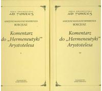 Commentaire sur l'herméneutique d'Aristote Volume 1-2