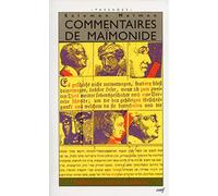 Commentaires de Maïmonide - Tradition et modernité du judaïsme