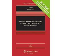 Commentaries And Cases On The Law Of Business Organization