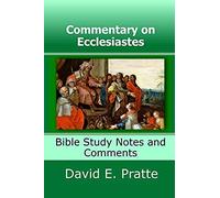 Commentary On Ecclesiastes