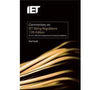Commentary On Iet Wiring Regulations Paul Cook, (Auteur)