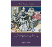 Commentary On The Old Gr nd Peshitta Of Isaiah 1-25